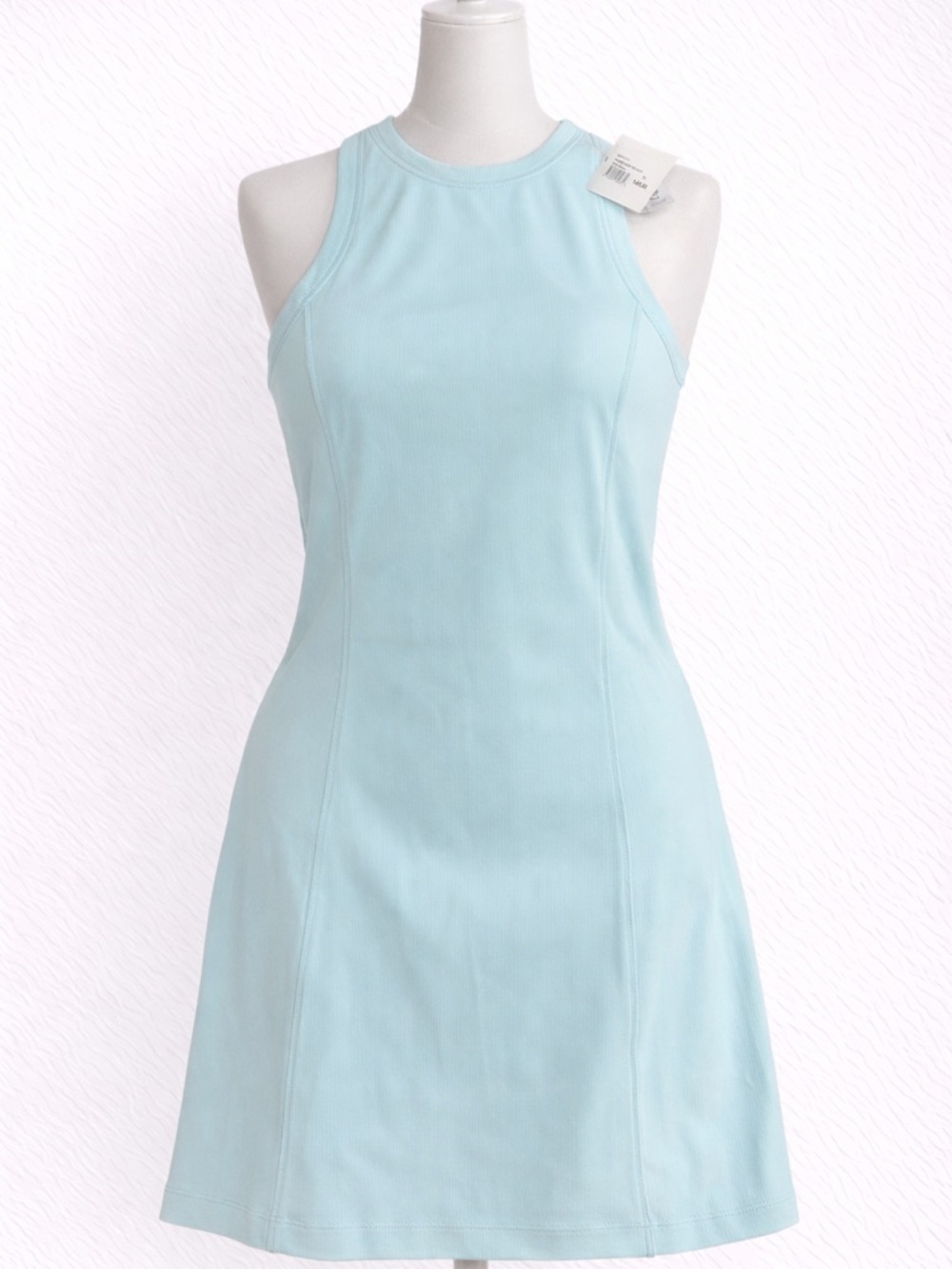 Bandier Sport Dress XS Blue Sleeveless Active Mini Dress NWT